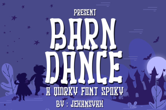 Barn Dance: A Unique Display Font for Web Design