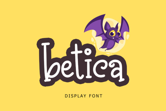 Betica: A Vibrant Display Font for Creative Projects