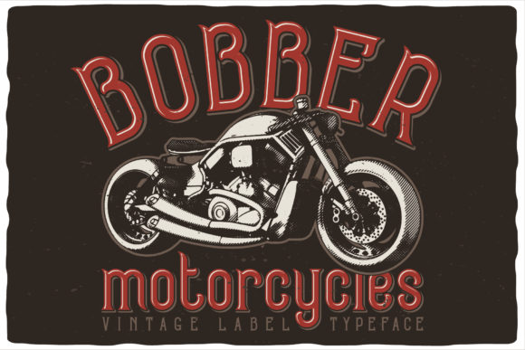 Bobber Motorcycles: A Bold Display Font for Marketers