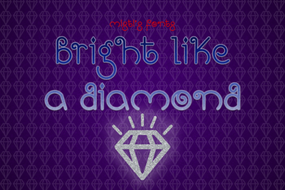Bright Like a Diamond: A Playful Display Typeface for Editors