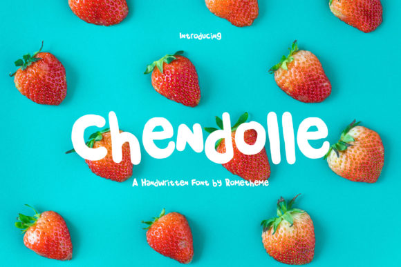 Chendolle: A Quirky Display Font for Small Brands