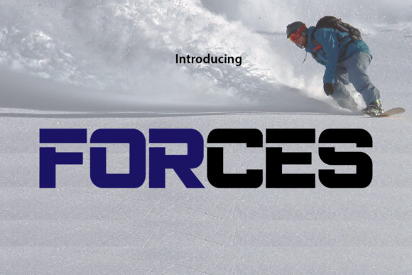 Forces: A Bold Display Typeface for Impactful Branding