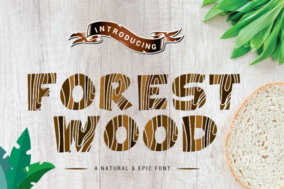 Forest Wood: A Premium Display Font for Web Design