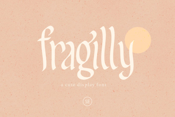 Fragilly: An Elegant Display Font for Editorial Design