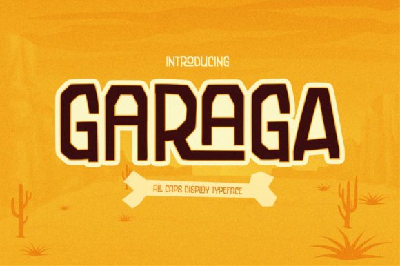 Garaga: A Quirky Display Font for Web Design