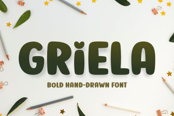 Griela: A Bold Display Font for Your Brand