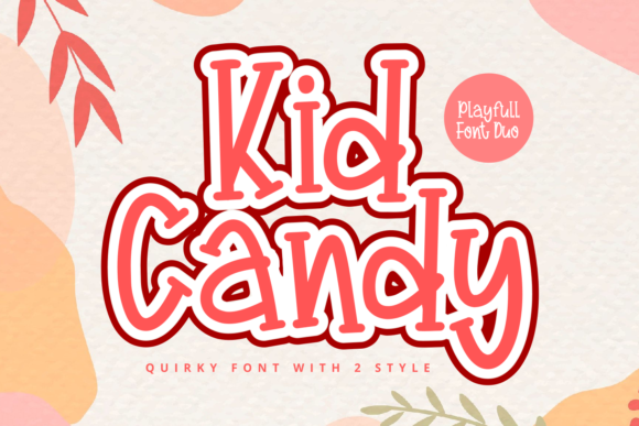 Kid Candy Font: A Playful Display Typeface for Campaigns