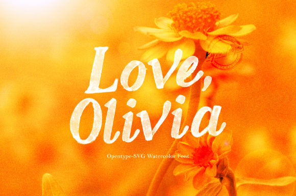 Love, Olivia: A Stylish Display Font for Web Design