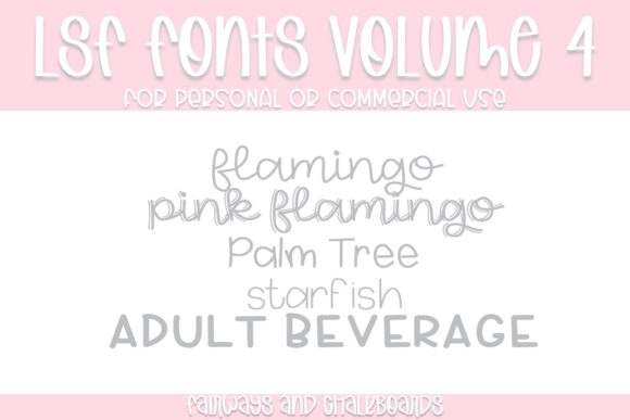 LSF Volume 4: A Premium Display Font for Web Design