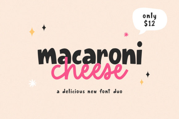 Macaroni Cheese: A Friendly Display Font for Editors
