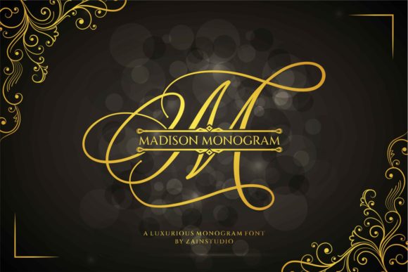 Madison Monogram: A Premium Display Font for Web Design