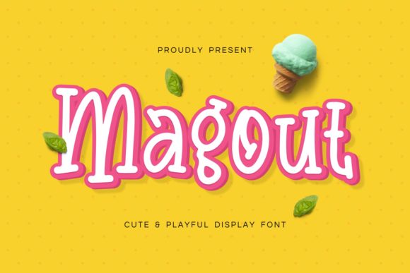 Magout: The Urban Display Font for Makers