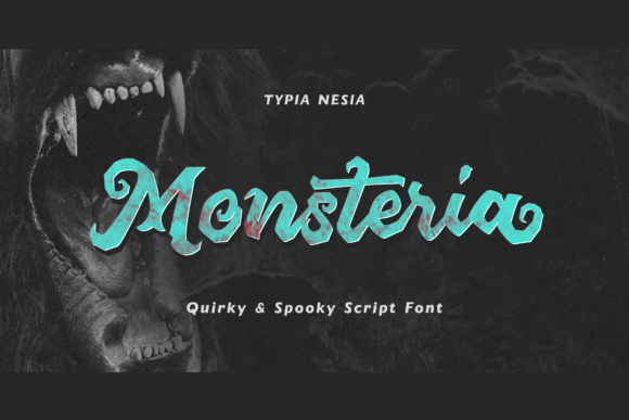Monsteria: The Spooky Display Font for Bold Campaigns