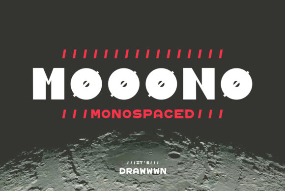 Mooono: A Futuristic Display Font for Modern Editorial Design