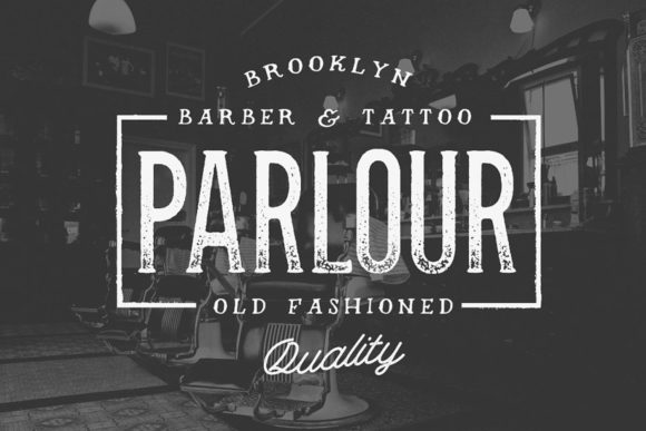 Parlour: A Bold Display Font for Your Brand