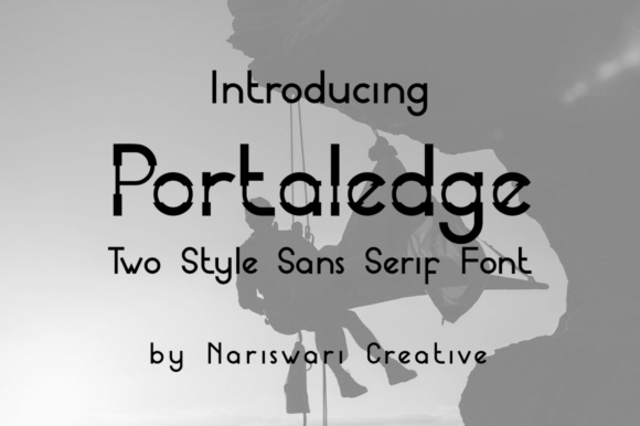 Portaledge: A Unique Display Font for Web Design