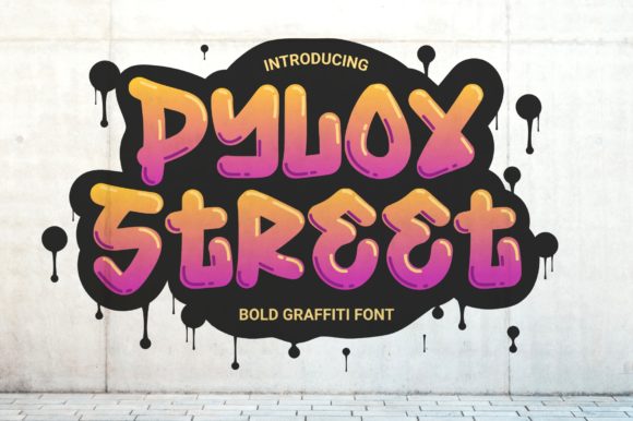 Pylox Street: The Urban Display Font for Bold Campaigns