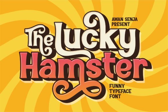 The Lucky Hamster: A Playful Display Font for Web Design