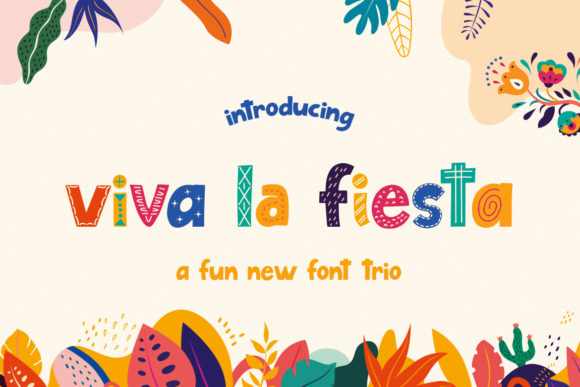 Viva La Fiesta: A Vibrant Display Font for Campaigns