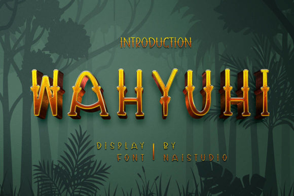 Wahyuhi: A Joyful Display Font for Modern Web Design