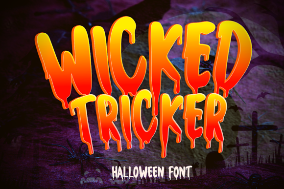 Wicked Tricker: A Spooky Display Font for Web Design